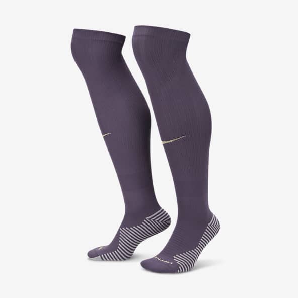 Purple nike football socks discount